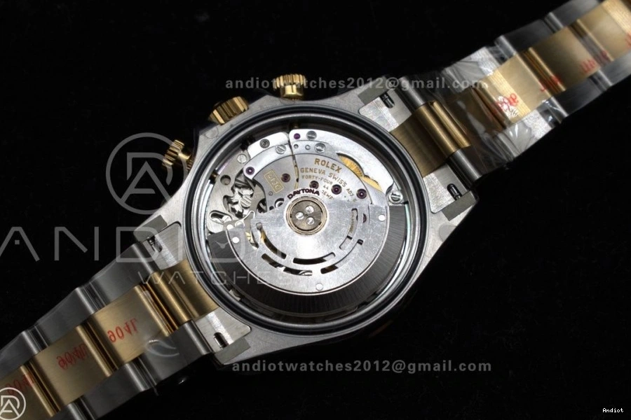 YG Edition SA4130 1:1 SS Arabic V2 Dial Daytona Best Markers Clean 116503 on White Bracelet 0228